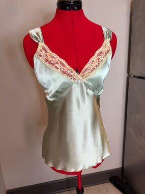 Vintage RAVE Satin Cami Size Medium
